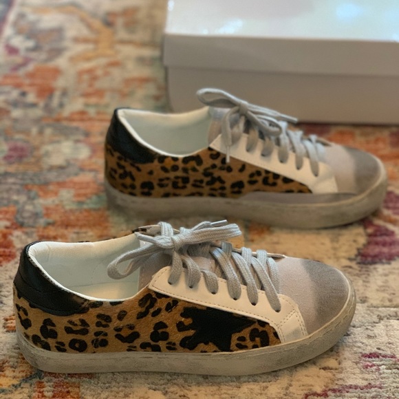 shein leopard sneakers